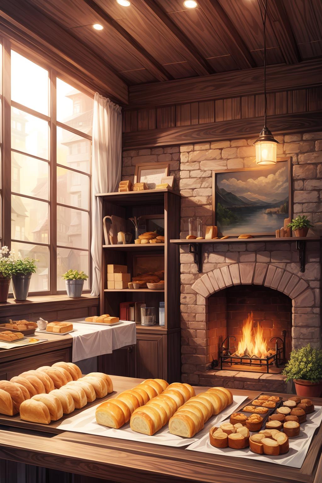 🧁☕️Bakery backgrounds in anime🧁☕️ | Anime Amino